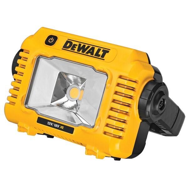 Arbejdslampe DeWALT DCL077-XJ - sort/gul, IP54, 2.000 lm
