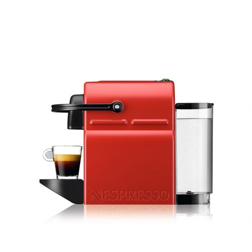 Kaffemaskine espresso Krups Nespresso Inissia XN1005, 0,7 l – rød