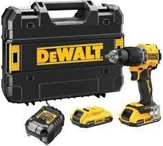 Akku skruemaskine DeWALT 18V DCD799D2T med 2x2,0 Ah og kuffert