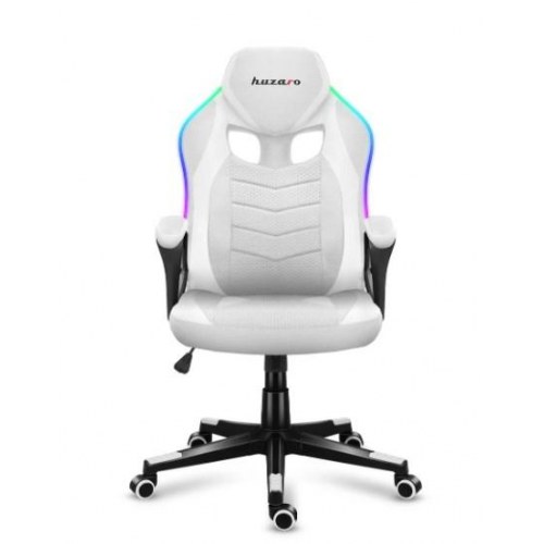 Gamerstol huzaro Force 2.5 RGB White Mesh