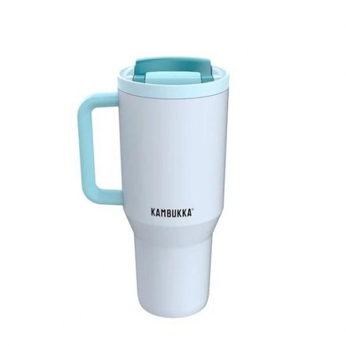 Termokop med sugerør Kambukka Rio Tumbler 950 ml - Frosty Coconut
