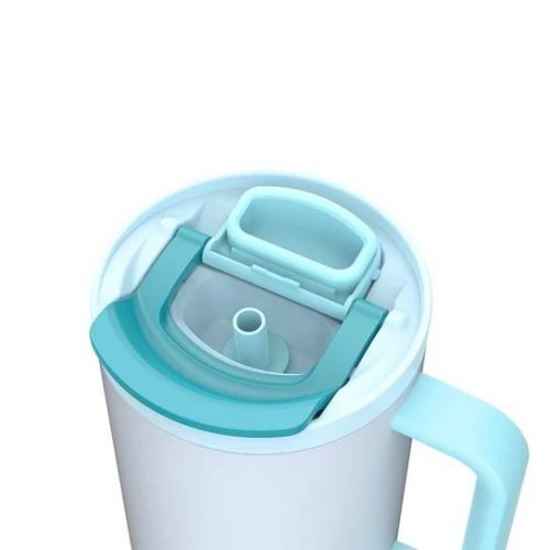 Termokop med sugerør Kambukka Rio Tumbler 950 ml - Frosty Coconut