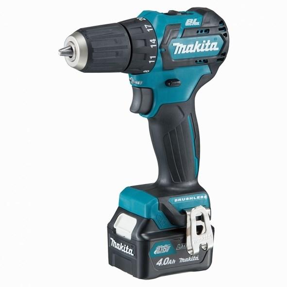 Skruemaskine Makita DF332DSME 10,8 V børsteløs - 1.500 o/min, 1,2 kg