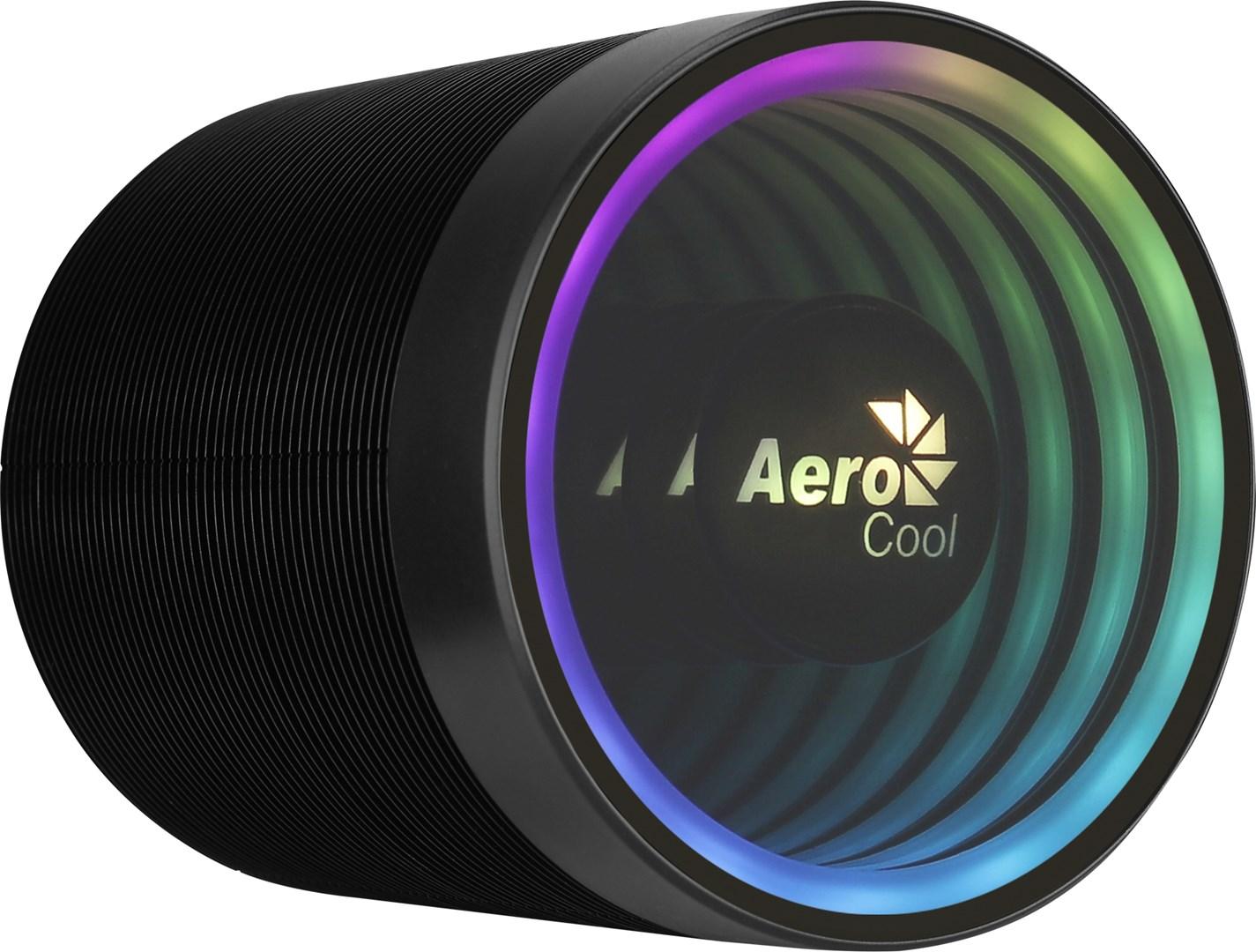 CPU-køler Aerocool Mirage 5, intern, 6 cm, sort