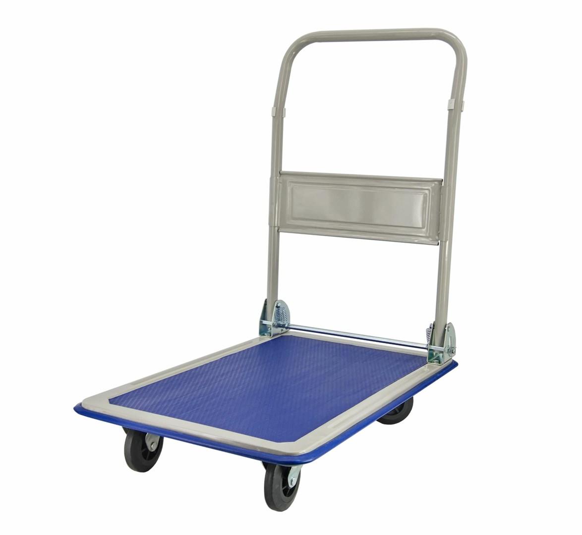 Pladevogn / platformvogn AWTOOLS 4-hjulet 300 kg - 90 × 60 cm