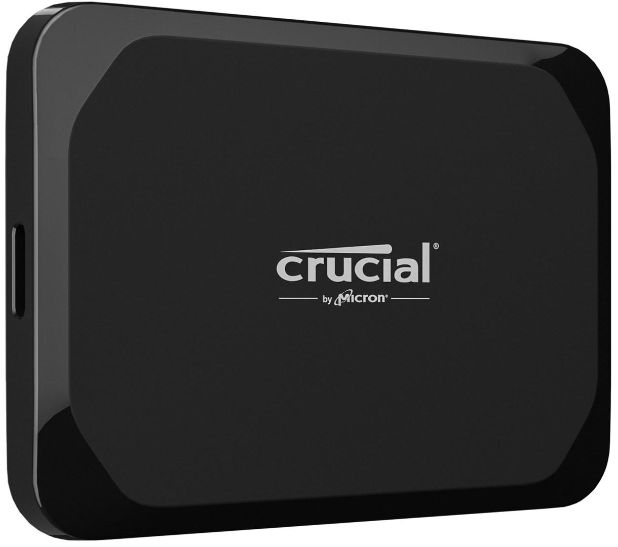 Ekstern SSD Crucial X9 4 TB - USB-C 3.2 Gen 2 - sort billede