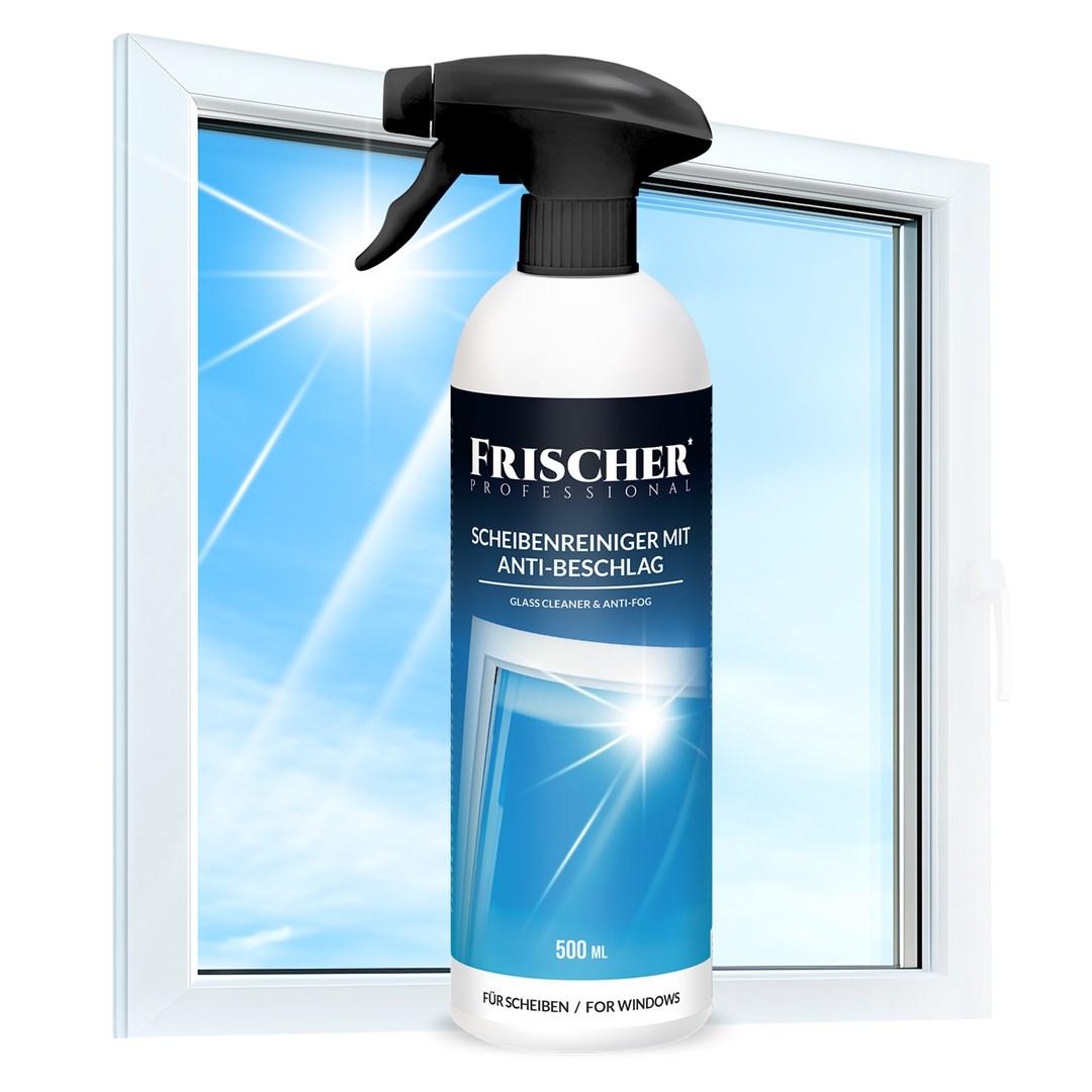 Glasrens med anti-dug - Frischer, 0,5 l