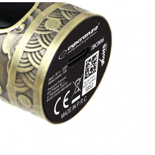 Hårtrimmer - Esperanza EBC006 7-i-1, trådløs, guld
