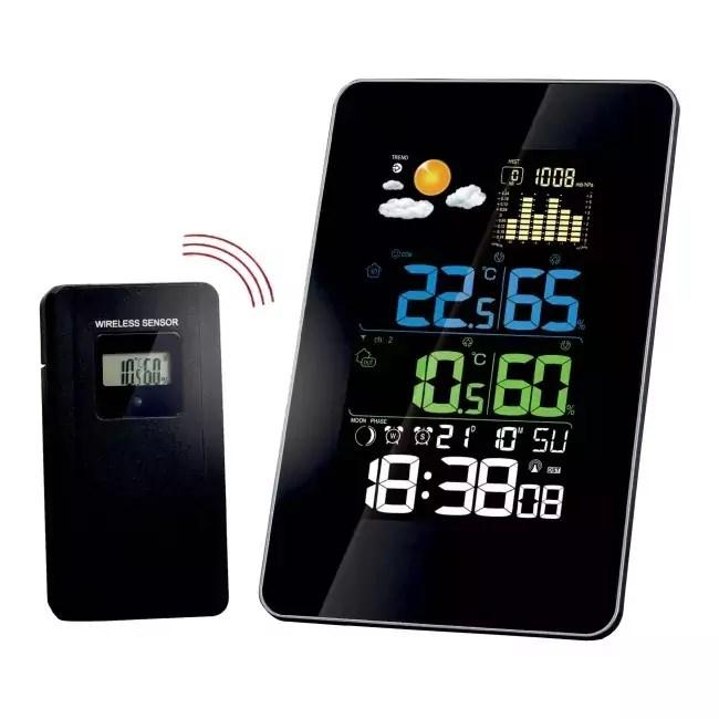 Vejrstation med inde/ude-termometer - Galaxy