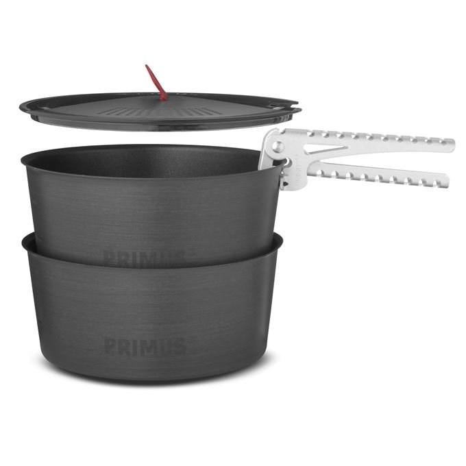 Campinggryde-sæt 1,3 l - Primus, aluminium, sort billede
