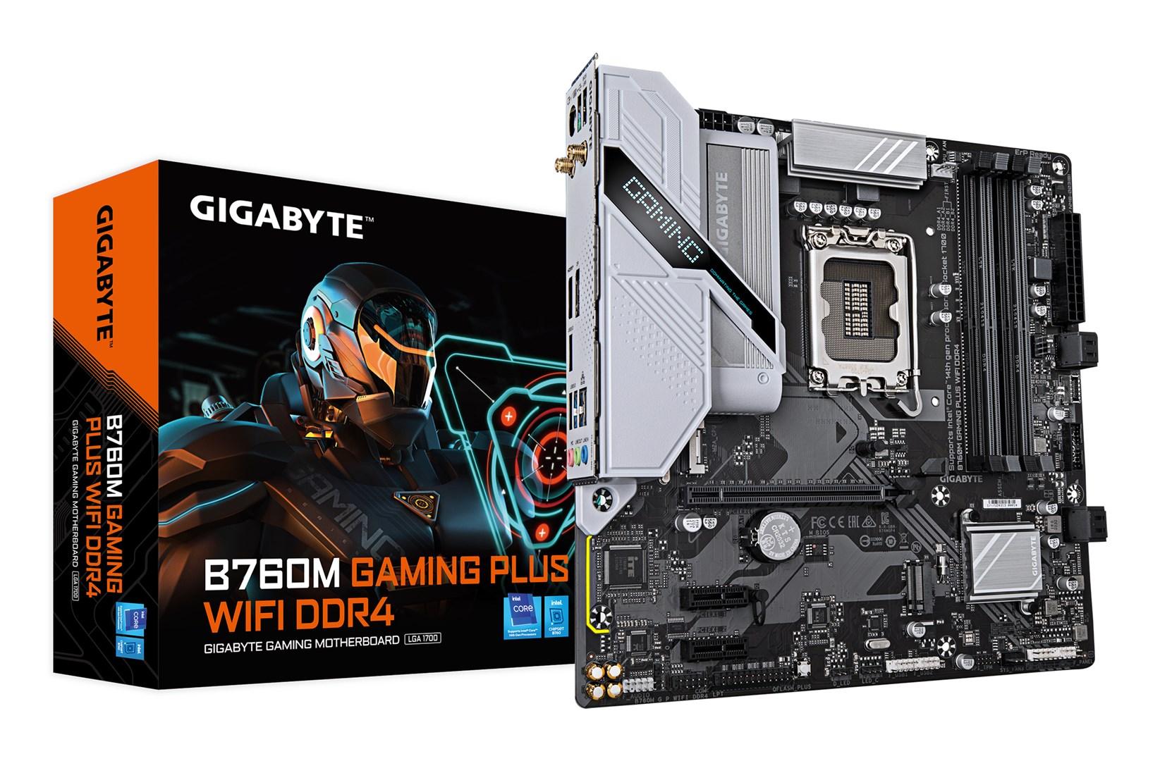 Bundkort micro ATX Gigabyte B760M Gaming Plus WiFi DDR4