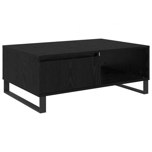 Sofabord i sort eg 90 x 60 x 35 cm