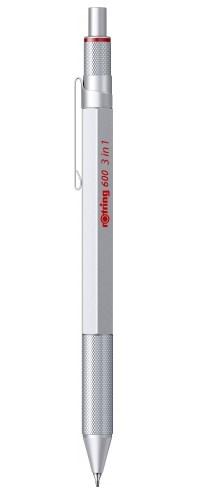 Stiftblyant sæt 3-i-1 - Rotring 600, sølv billede
