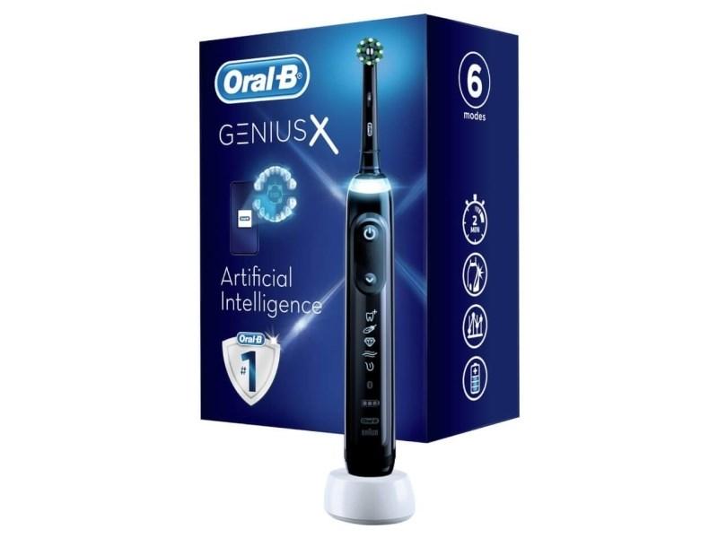 Elektrisk tandbørste Oral-B Genius X – sort