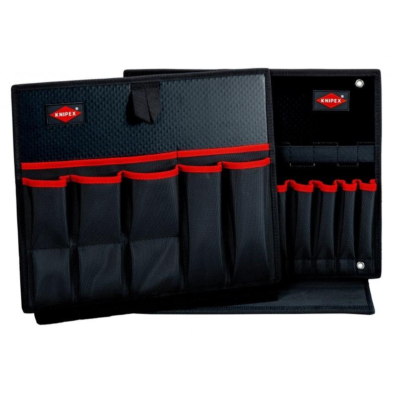 Værktøjstaske til opbevaring - Knipex, sort polyester billede