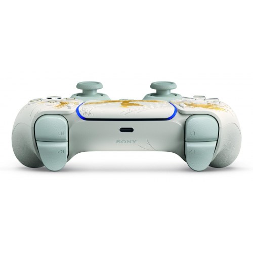 Spilcontroller PS5 Sony DualSense Ghost of Yotei Limited Edition - guld/hvid, Bluetooth/USB