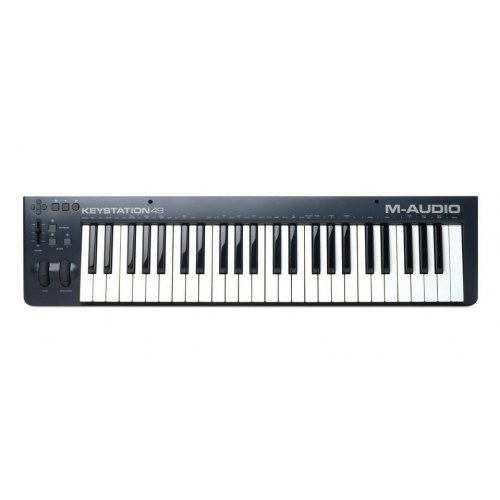 MIDI-keyboard M-Audio Keystation 49 MK3 – 49 tangenter, USB, sort
