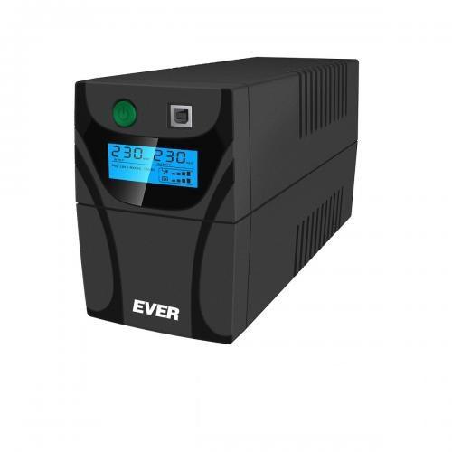 UPS Ever EASYLINE 850 AVR USB - 0,85 kVA / 480 W, 2 udtag billede