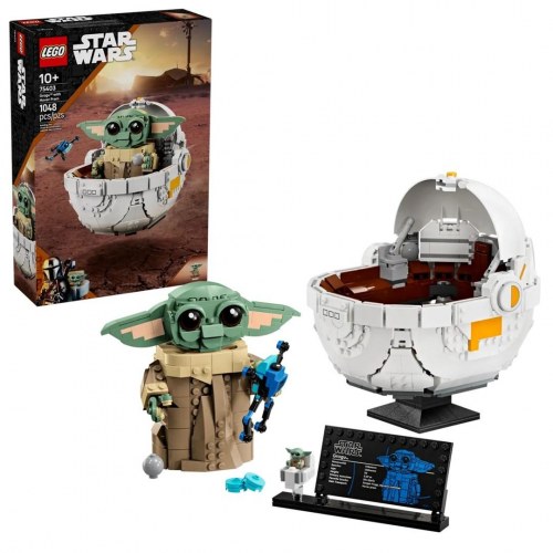 LEGO Star Wars Grogu med svævevogn (75403)