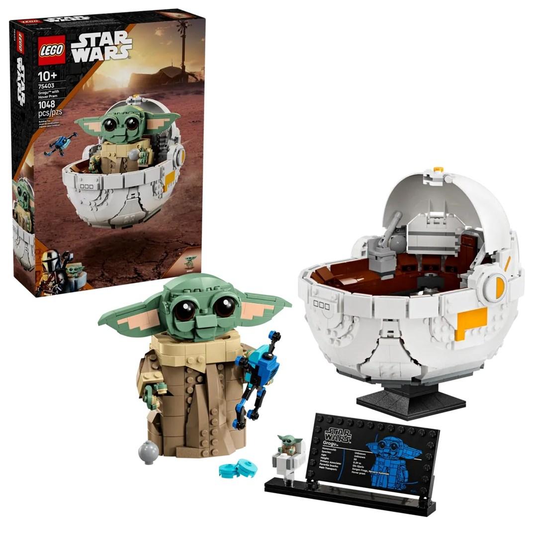 LEGO Star Wars Grogu med svævevogn (75403)