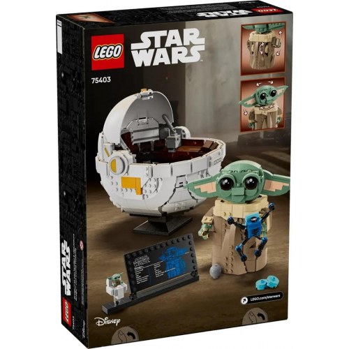 LEGO Star Wars Grogu med svævevogn (75403)