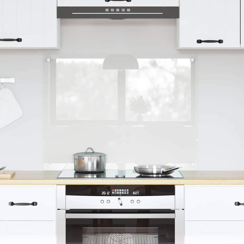 Køkkenbacksplash 70 X 40 Cm Hærdet Glas - Transparent / 80 x 60 x 0,8 cm