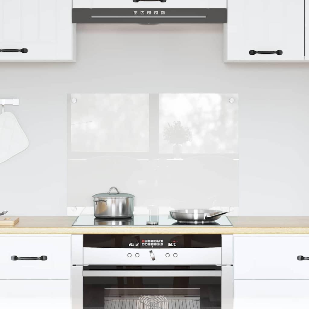 Køkkenbacksplash 70 X 40 Cm Hærdet Glas - Transparent / 70 x 50 x 0,8 cm