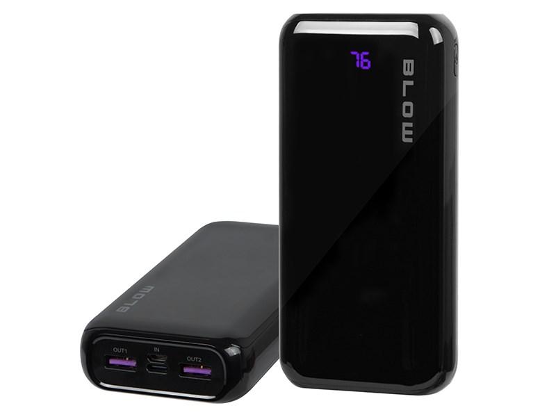 Powerbank BLOW 20.000 mAh QC + PD 20 W med Lightning (PB20E)