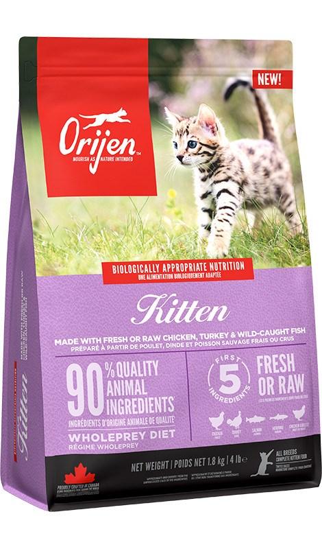 Tørfoder til katte Orijen Kitten – 1,8 kg billede