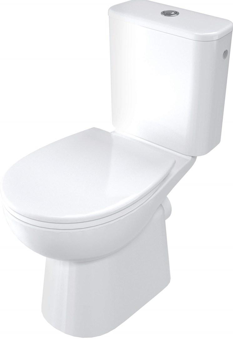 Toilet skål uden skyllekant - deante Compact