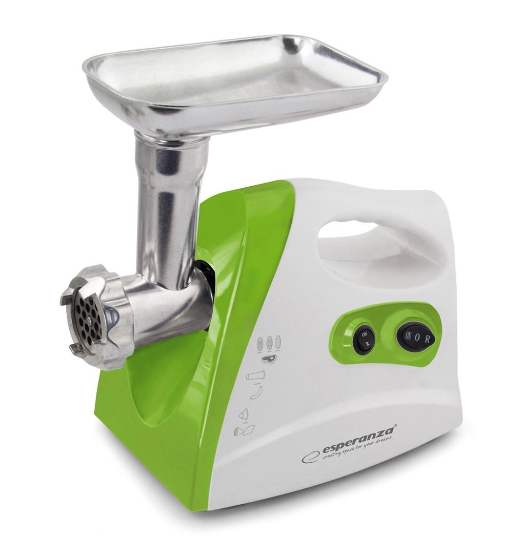 Kødhakker 600 W - Esperanza EKM012G, hvid/grøn billede