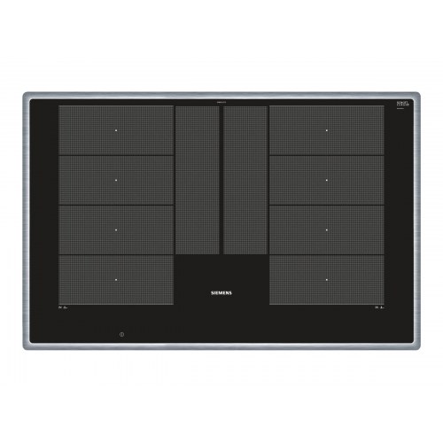 Induktionskogeplade Siemens iQ700 EX845LYC1E 80 cm - sort/rustfrit stål