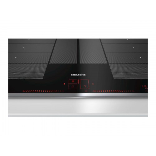 Induktionskogeplade Siemens iQ700 EX845LYC1E 80 cm - sort/rustfrit stål