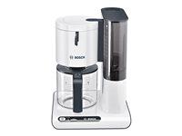 Kaffemaskine Bosch Styline TKA8011 – hvid/anthracit, 15 kopper