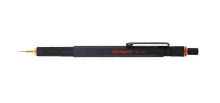 Stiftblyant 0,5 mm - Rotring 1904447, HB, sort metal billede