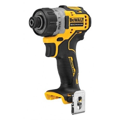 Skruemaskine DeWALT 12 V DCF601N-XJ - børsteløs, 1 100 o/min (gul/sort)