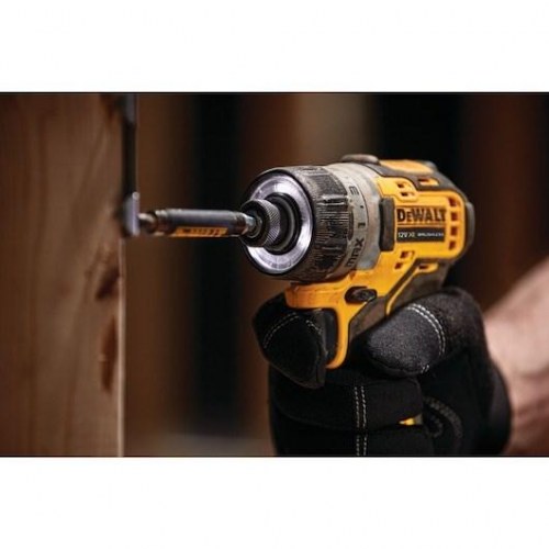 Skruemaskine DeWALT 12 V DCF601N-XJ - børsteløs, 1 100 o/min (gul/sort)
