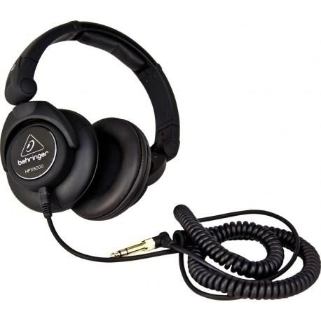 Hovedtelefoner med kabel – Behringer HPX6000, sort, hovedbøjle