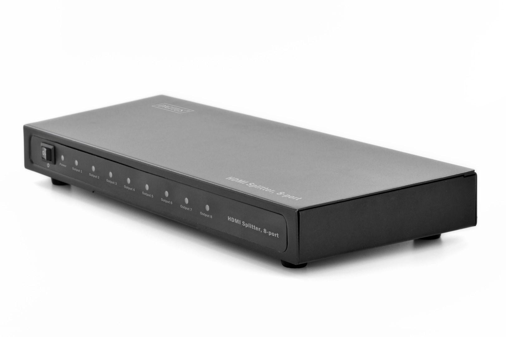 HDMI splitter 1 til 8 - DIGITUS billede