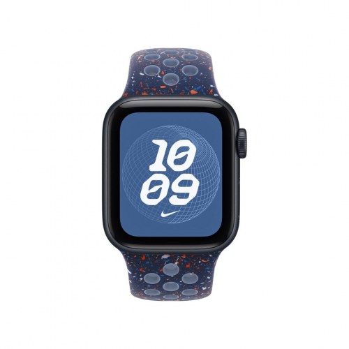 Apple Watch rem S/M - blå fluorelastomer med aluminiumslås