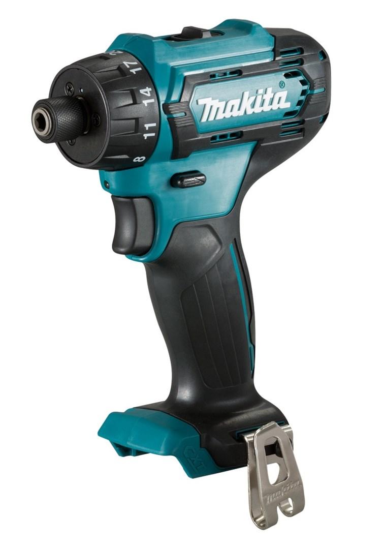 Makita DF033DZ, Pistolgreb boremaskine, Nøglefri, 1700 rpm, 2,1 cm, 1 cm, 30 Nm