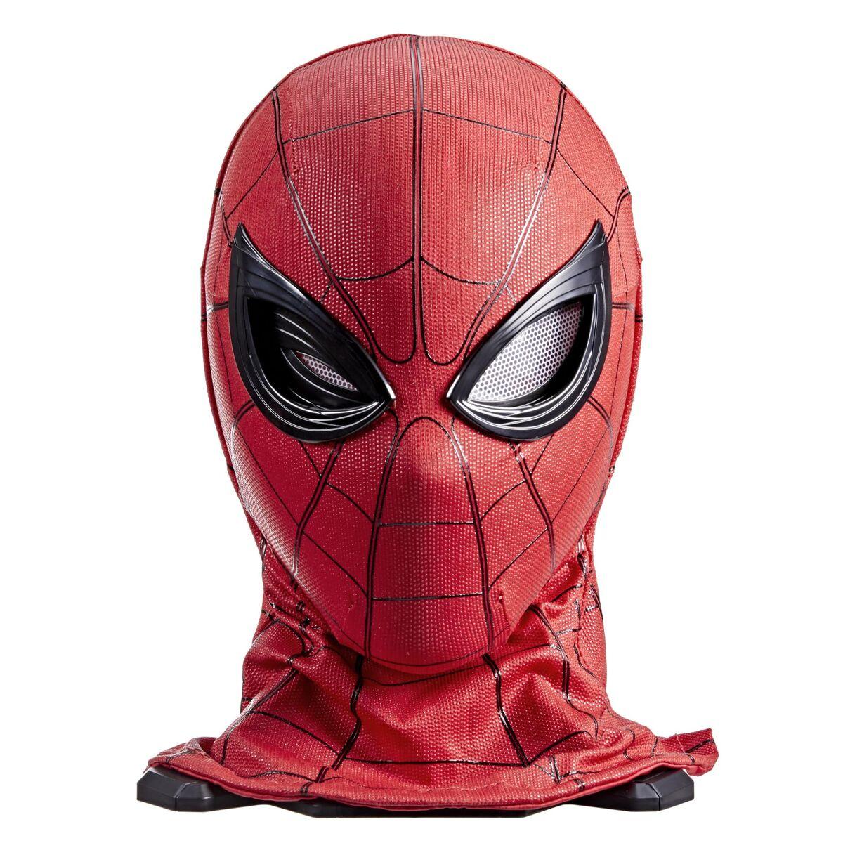 Marvel Spider-Man elektronisk maske - rød plastik hjelm (voksen/barn 14+)