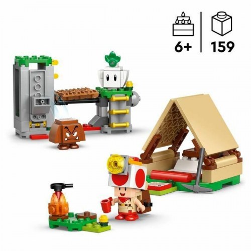 LEGO Super Mario Captain Toad’s Camp - byggesæt, 159 dele