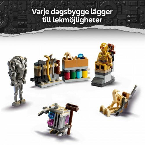 LEGO Star Wars adventskalender 2025 - 263 dele (75418)