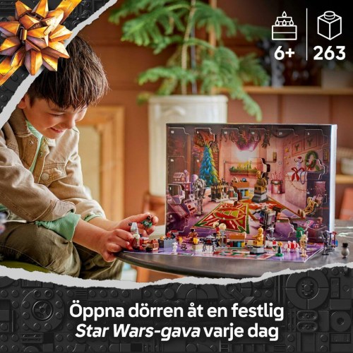 LEGO Star Wars adventskalender 2025 - 263 dele (75418)
