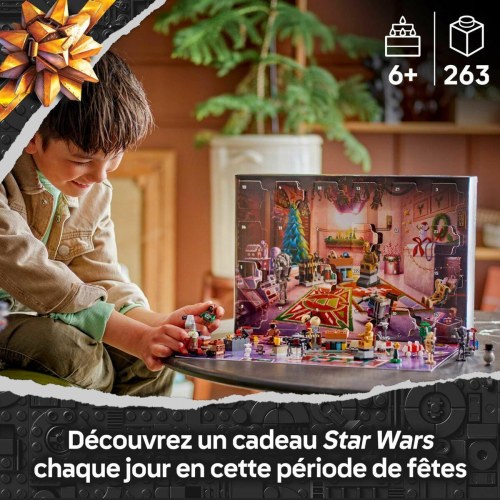 LEGO Star Wars adventskalender 2025 - 263 dele (75418)
