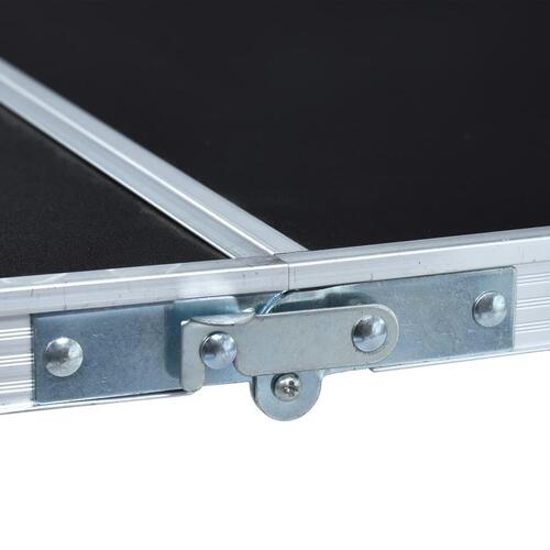Foldbart beer pong-bord med kopper og bolde 240 cm