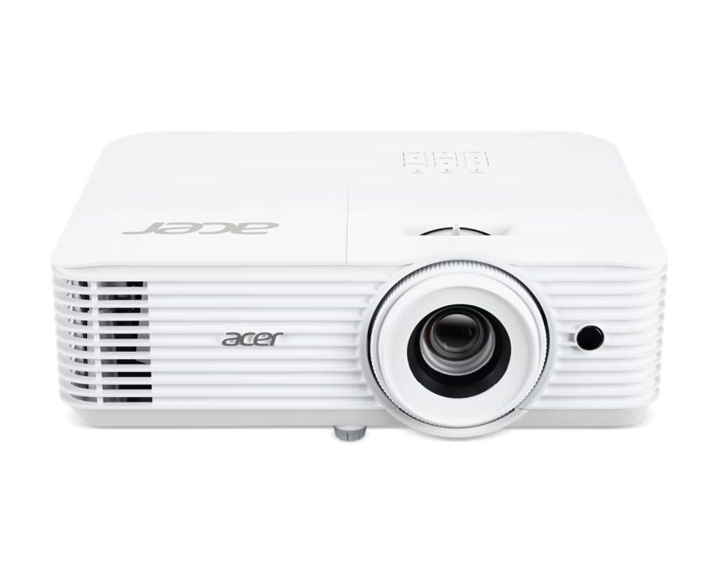 Projektor - Acer X1827 standardkast, 4.000 ANSI lumen, DLP, UHD 4K, hvid billede