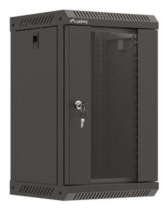 Vægmonteret rackskab 9U - Lanberg, sort (WF11-3309-10B) billede