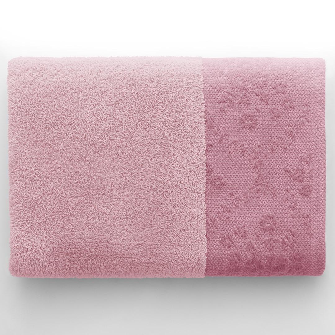 Håndklæde 70×140 cm - AmeliaHome Crea, pudderlyserød, 100 % bomuld